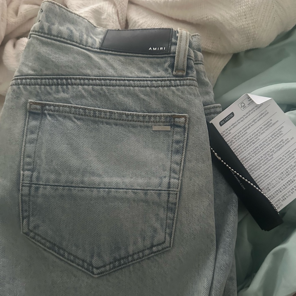 Womens amiri chopped denim size 30